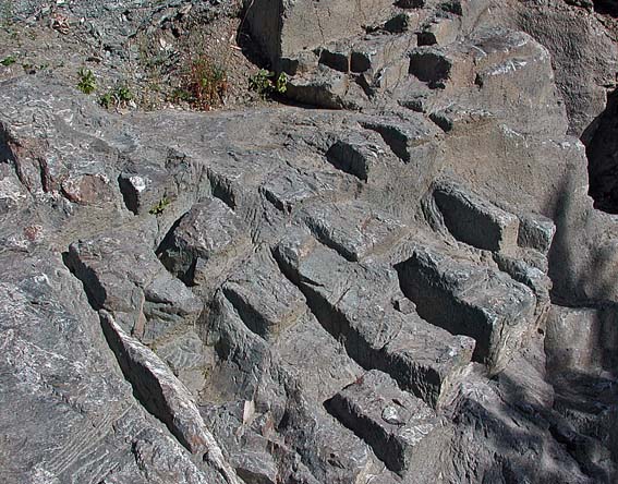 Bakkaune medieval soapstone quarry in Trondheim