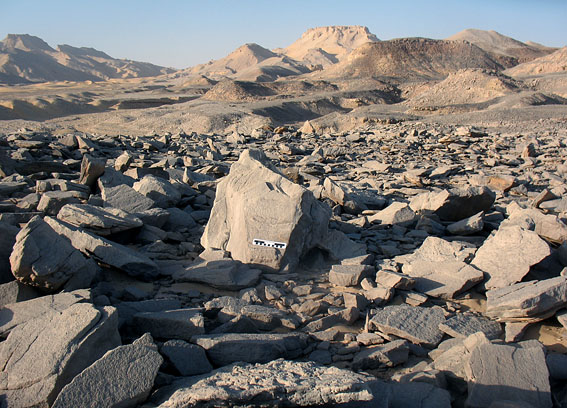 A probable Neolithic grinding stone quarry in North Kharga