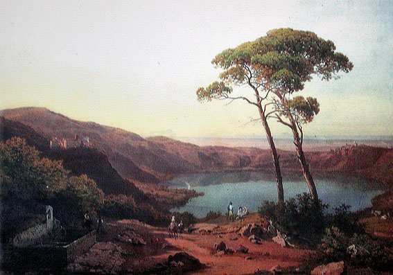 The Nemi crater in Colli Albani - case study area for Demotec