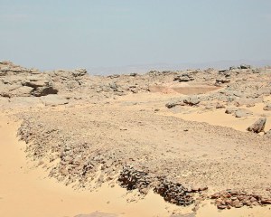 New Kingdom ramp for transport of obelisks at Gebel Gulab
