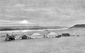 Excavations of the Predynastic cemetery at Sheikh Mohammed (El-Kubanieh-Süd) in 1910-11 (photo from Junker 1919)