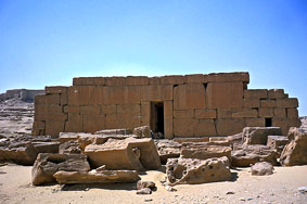The Qasr el-Sagha Pharaonic temple
