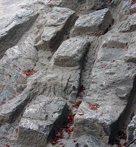Traces of medieval extraction of soapstone ashlars at the Bakkaune qyarry in Trondheim