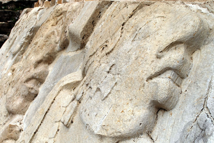 Mexico (Palenque): Mayan relief