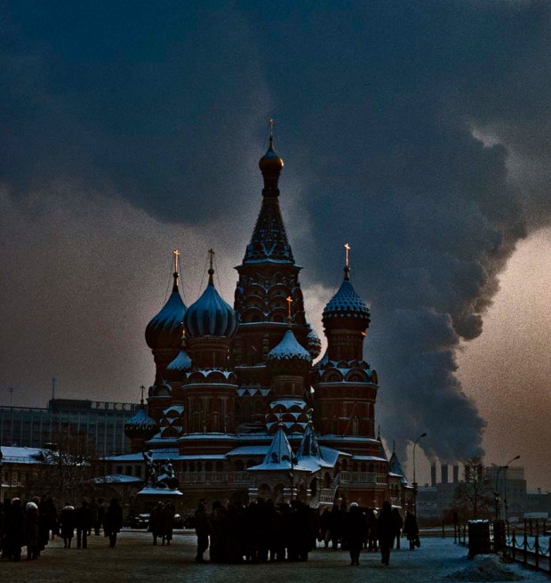 St. Basils Cathedral in January 1987