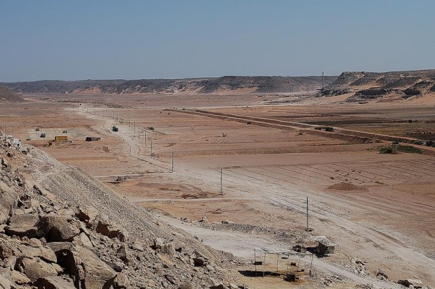 Wadi Abiu Subeira seen from west. Photo: Per Storemyr Wadi Abiu Subeira seen from west. Photo: Per Storemyr