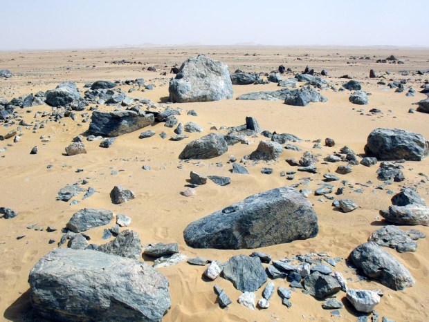 This is how it more commonly looks like at Chephren's Quarry. Photo: Per Storemyr