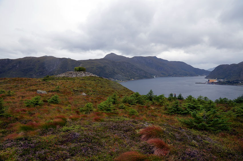 Norway: The west coast of the country is dotted with Bronze and Iron Age burial mounds. Here's a very impressive one from the westernmost part of the country, at Raudeberg in county Sogn og Fjordane. Photo: Per Storemyr.