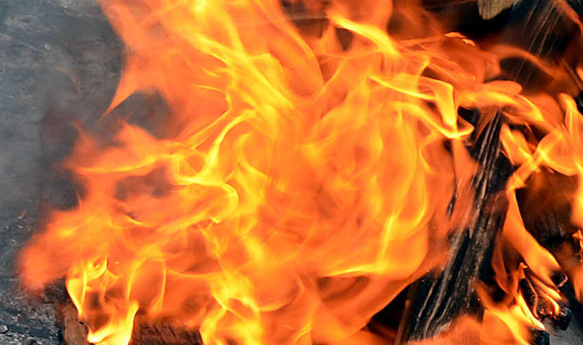 Fire was a key method in extracting stone in the old days - more important than we usually think of. Photo by Per Storemyr