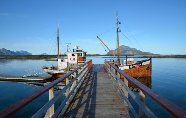 Ingenting å si på hotellet under grubledagene: MK Faksen. Foto: Per Storemyr