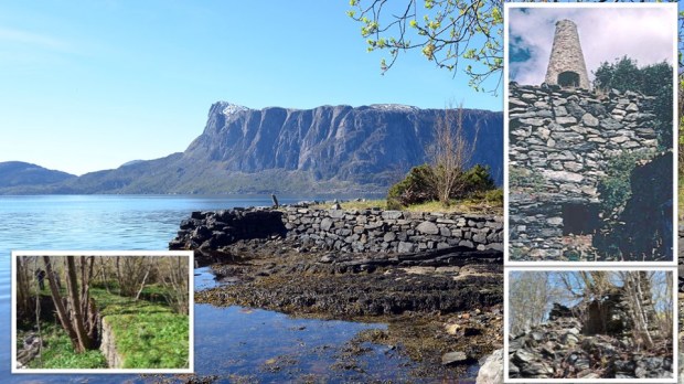Hyllestad has old lime burning traditions: At Smilla, remains of a whole little industry operating between c. 1890 and 1950 can still be visited. The kiln worked with English coal and the lime was mainly used in agriculture. It was shipped to Bergen onwards.