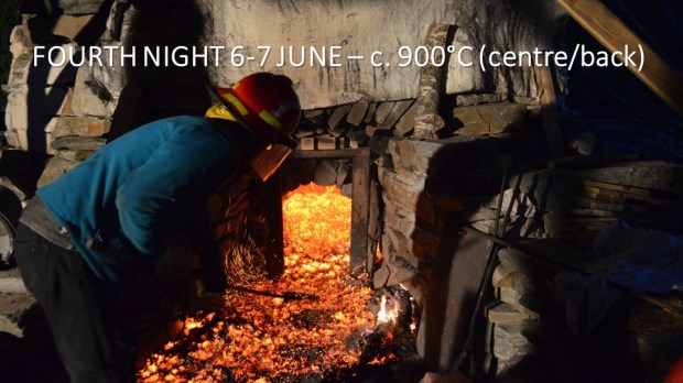 Yet, it is very hard work now to keep up temperature! Fourth night.