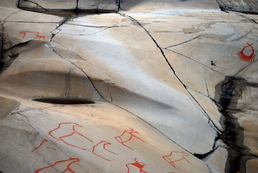 Over the last 6-7 years I have regularly worked with scientific and conservation issues at several Alta rock art sites, a work supported by The World Heritage Centre/Alta Museum. 2018 was no exception. Photo by Per Storemyr