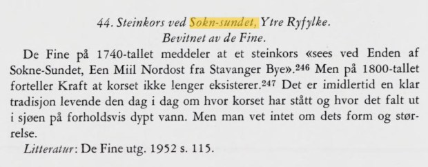 Utdrag fra Fridtjov Birkelis beskrivelse av korset, se https://www.nb.no/nbsok/nb/6aacfbd4cc7d7db0a78a45b9f372a758?index=1#209