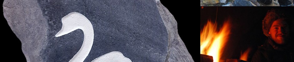 Julekalkbrenning i Hyllestad: Fra hogging av marmor i gamle Smilla kalkverk, gjennom stemningsfull brenning til hvit kalkkunst på Smillamarmoren, signert Torbjørn Løland. Fotos: Torbjørn Løland og Per Storemyr