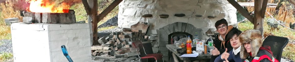 Ungdommene har fått god fyr på kalkovnen!