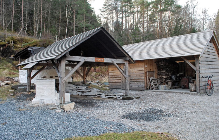 Ovnsområdet ryddet og i grei stand etter brenningen