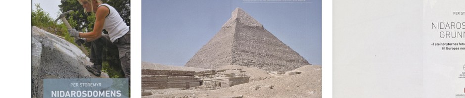 Nidarosdomens grunnfjell som digibok i Nasjonalbiblioteket