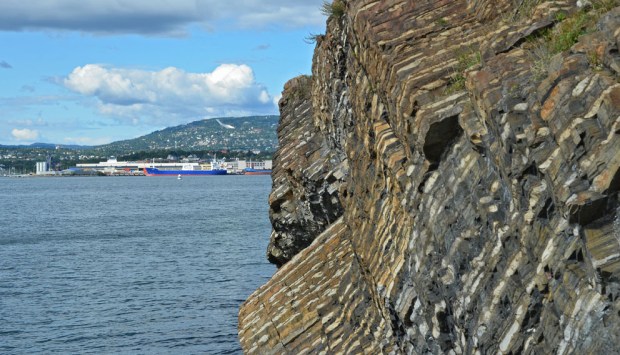 Knollekalk på Hovedøya ved Oslo