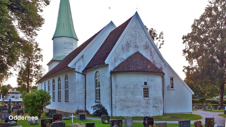 Sødal er ikke langt fra Oddernes middealderkirke. Vi vet det ikke, men kan kalken til kirken være lokal?